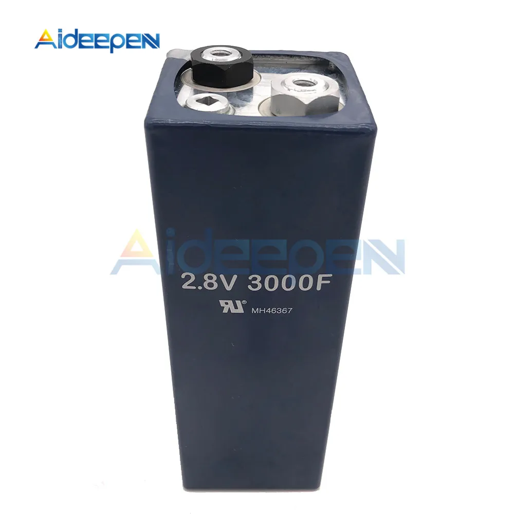 Супер конденсатор фарад конденсатор 2,8 V 3000F 158*51mm 2.8V-3000F 158x51mm Ultracapacitor Автомобильный авто источник питания