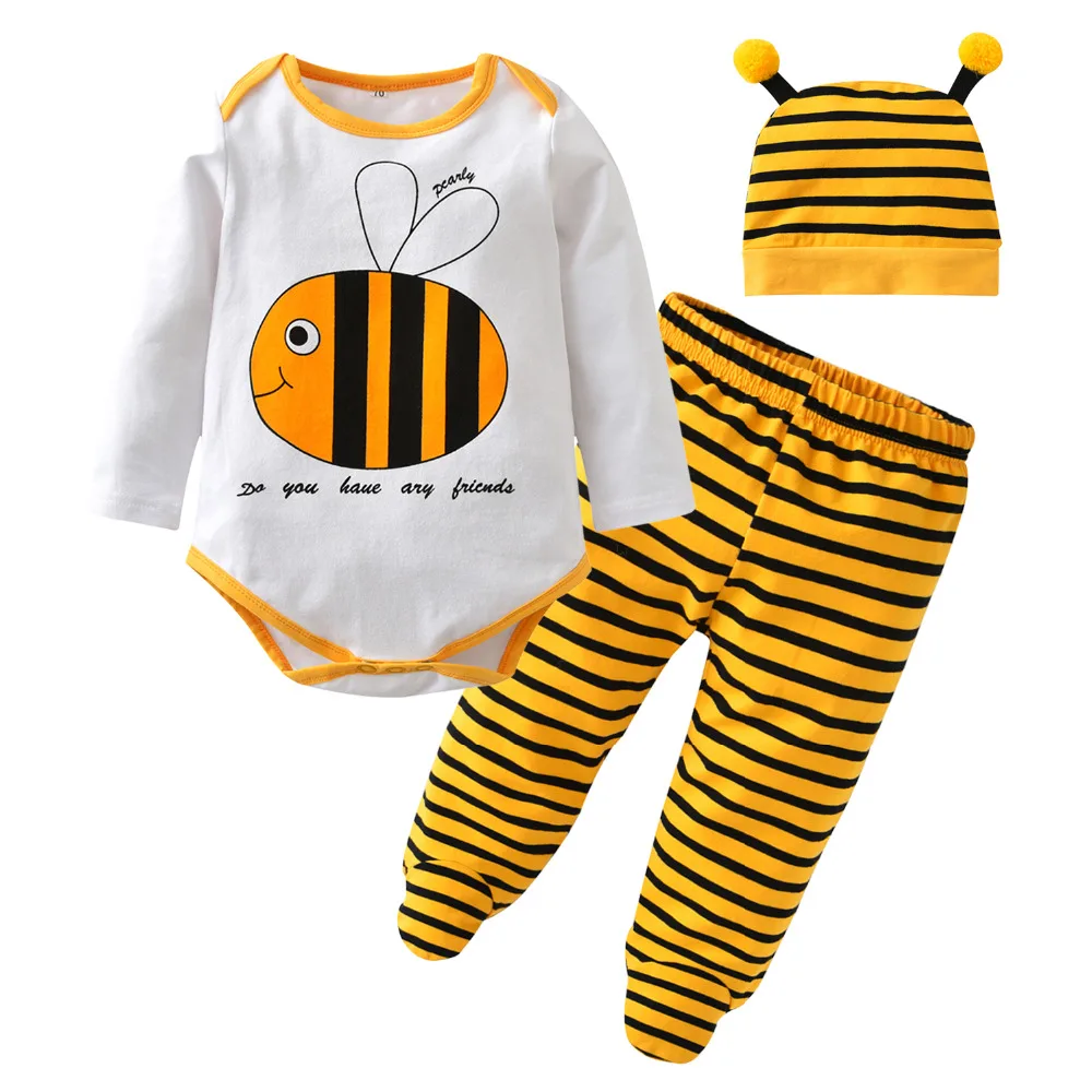2018 Модная одежда для маленьких мальчиков Одежда новорожденных Комплект одежды