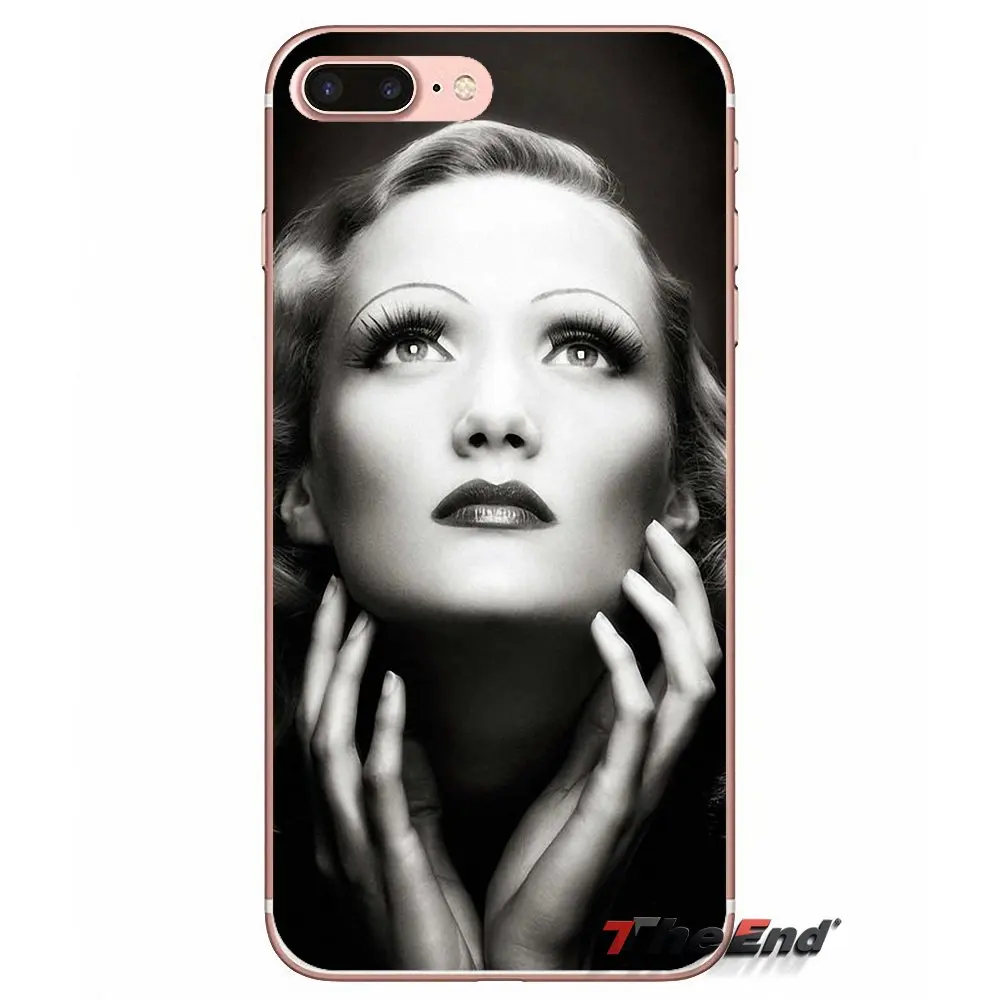Marlene Dietrich The Blue Angel Soft Case For iPhone X 4 4S 5 5S 5C SE 6 6S 7 8 Plus Samsung Galaxy J1 J3 J5 J7 A3 A5 2016 2017 | Мобильные