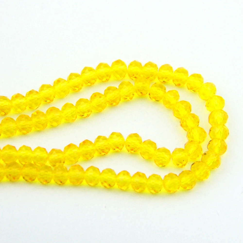 1000 7500 шт 2X 3 мм/3x4мм высокое качество граненый топаз Rondelle Хрустальный Бисер для