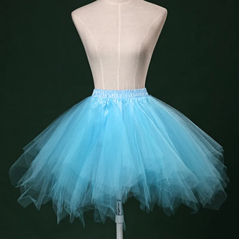 Новое поступление короткая юбка-американка свадебная фатиновая кринолин