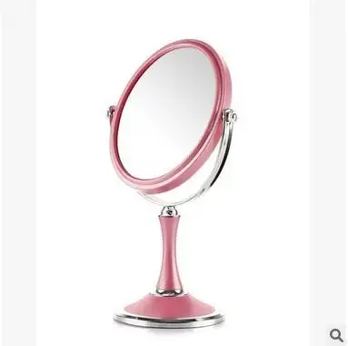 Настольное зеркало для макияжа в европейском стиле двойное туалетное стекло