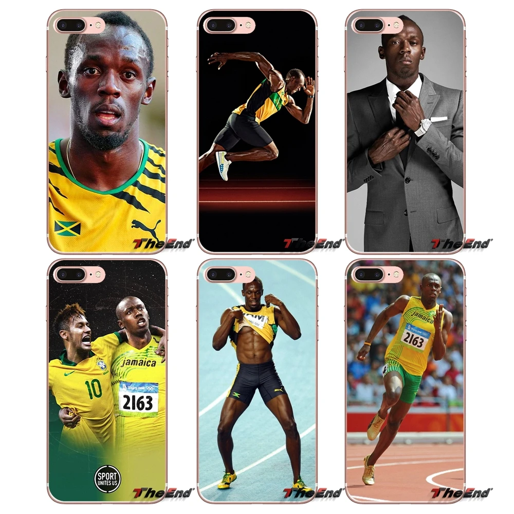 Чехлы для Huawei Honor 7X V10 6C V9 6A Play 9 Mate 10 Pro Y7 Y5 P8 P10 Lite Plus GR5 2017 Usain Bolt Jamaican Sprinter