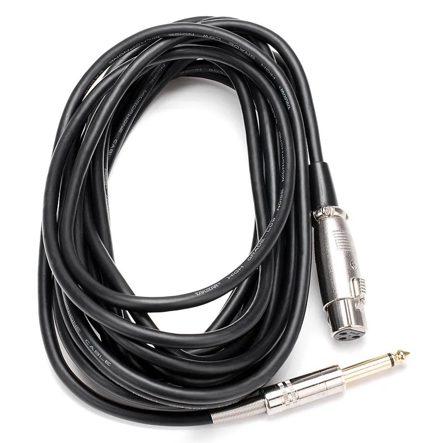 Takstar C6 1 кабель для микрофона двухъядерный экранированный аудиовыход 6 35 мм линия