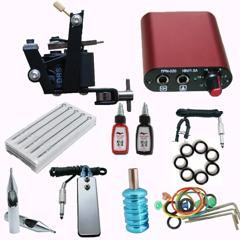 Набор для тату-машинки TK151 мощная машина цветная нить набор тату студентов