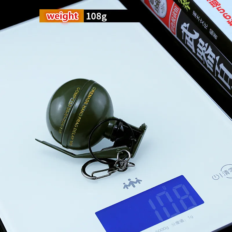PUBG FPS Игры Playerunknown's Боя 3D Осколочная Граната Брелок цинковый сплав Кулон