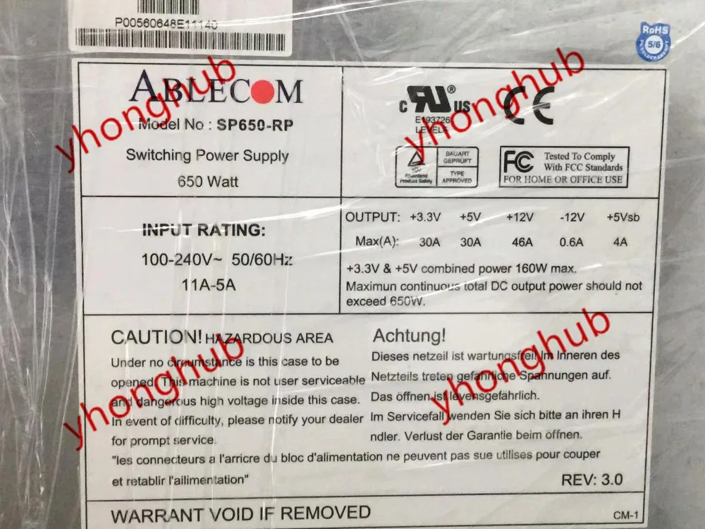 SP650 RP сервера Питание 650 Вт сервер Питание|server power supply|650w supplysupply |