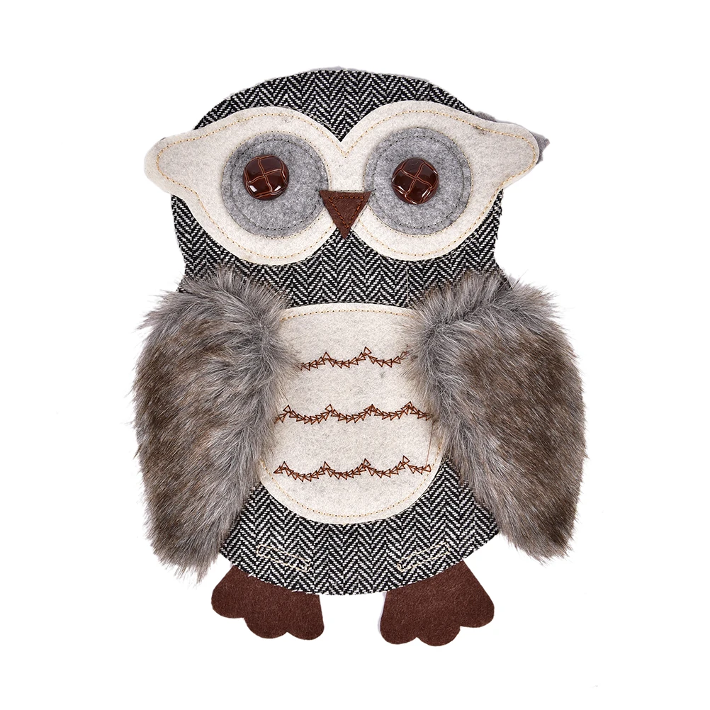 Женская вышитая нашивка Сова с птицей 24 см | Дом и сад