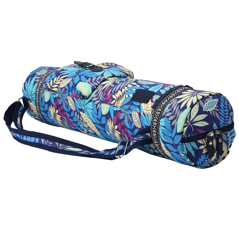 71x17 cmYoga коврик Сумка переноска прочный холст хлопок йога рюкзак сумка для йоги