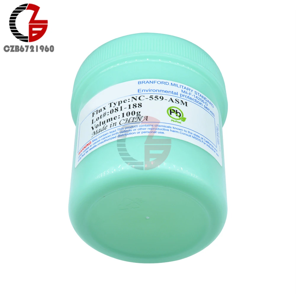 Флюс для пайки 100 г без свинца Сварочная паста паяльная смазка пасты жидкости ПК