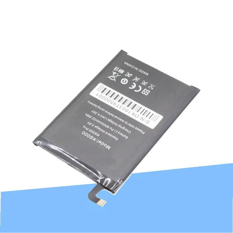ISkyamS 3x6000 mAh 3,8 V сменный литий-полимерный аккумулятор для Oukitel K6000 K6000 Pro 5,5 дюймов 4G LTE+ инструмент