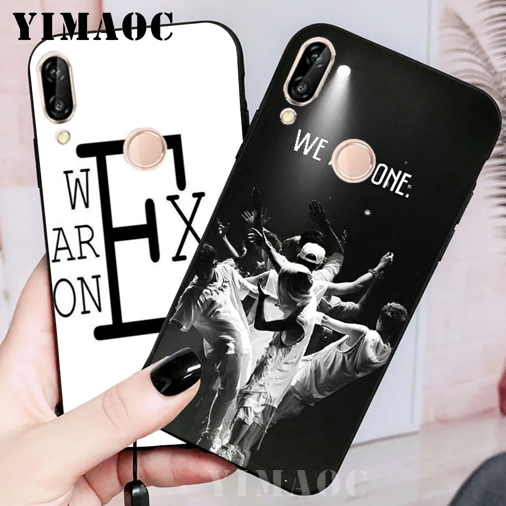 YIMAOC We Are One EXO Soft Case for Huawei Honor Note 10 9 Lite 8C 8X 8 7X 7A 3GB Pro 7C 6A |