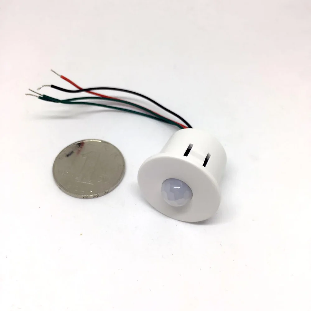 Super Mini Infrared detector IR Sensor For Security Alarm Smart Home System Lamp Switch NO relay signal 12-24V ceiling