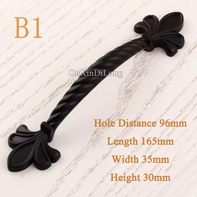 Красота и элегантный 2 шт. Европейский классический черный кухонный шкаф дверные