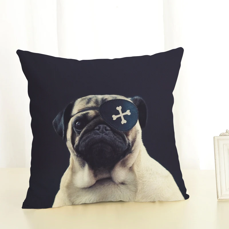 Новая шляпа серии собака украшение дома диван Подушка наборы хлопок лен | Дом и