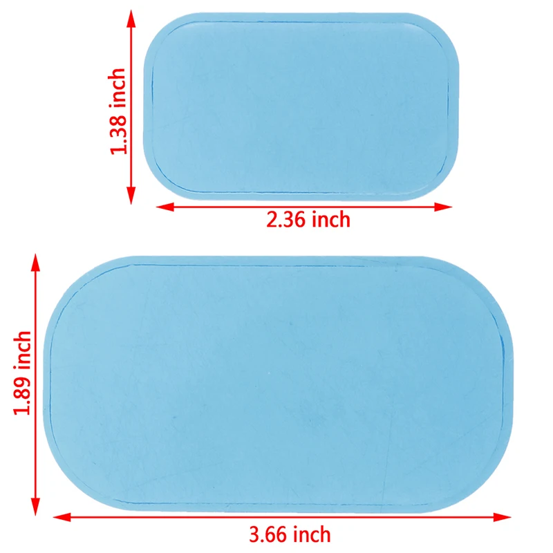 

1 Set high conductivity Fitness Exercise Slimming Massage Machine Blue Gel Pads Abdominal Gel Stickers Hydrogel Paster