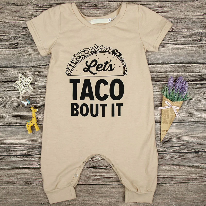 Летний детский комбинезон для новорожденных Хлопковый маленьких девочек и