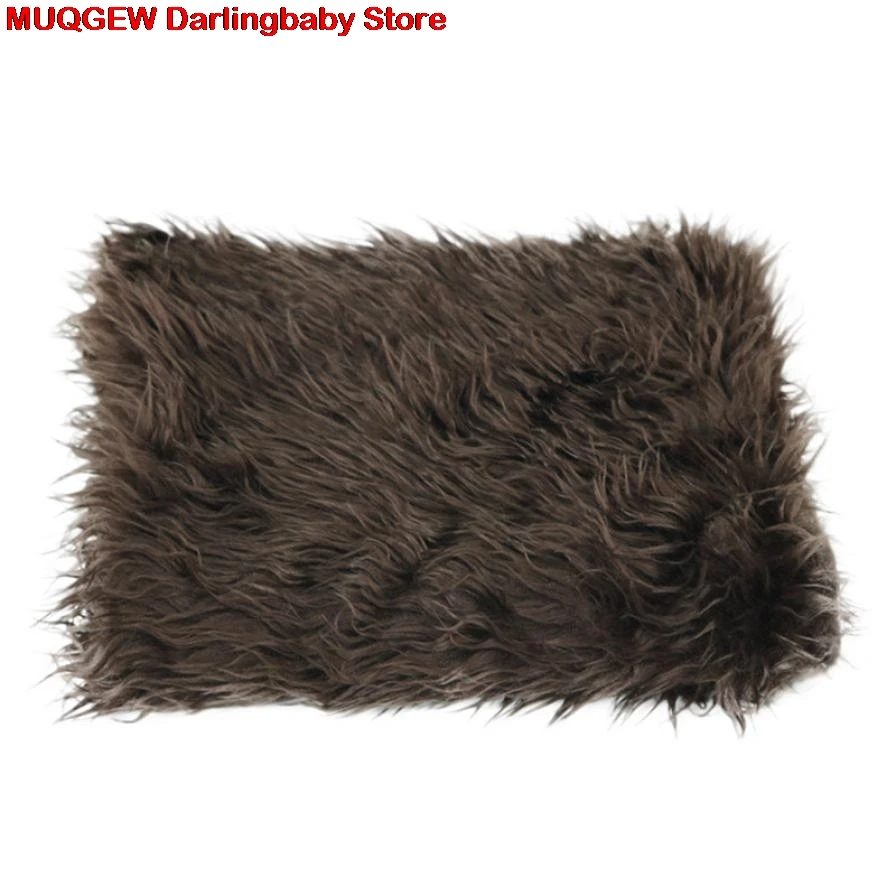 Новорожденных Подставки для фотографий Искусственный мех stuffe Задний план фото