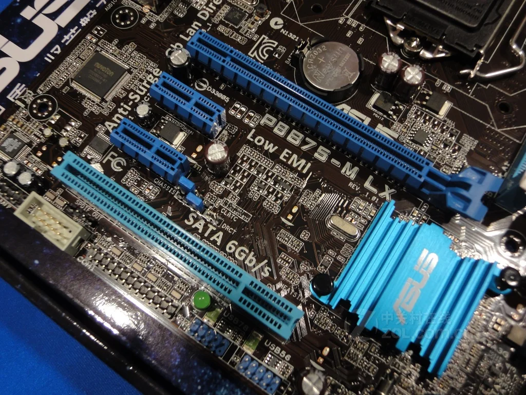 Asus P8B75-M LX настольная материнская плата B75 Socket LGA 1155 i3 i5 i7 DDR3 16G uATX UEFI биос оригинальная б/у материнская плата в продаже