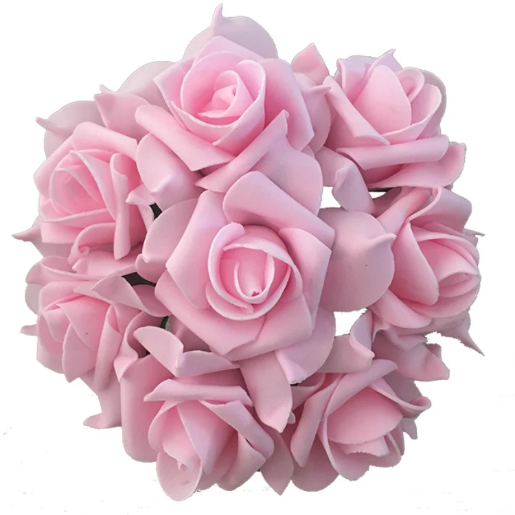 Фото Quality 7.5cm 96 heads Open Foam Rose Bunch for Brides Bridesmaids Wedding Bouquets Free Shipping Дом и сад Quality 7.5cm 96 heads Open Foam Rose Bunch for Brides Bridesmaids Wedding Bouquets Free Shipping Дом и сад