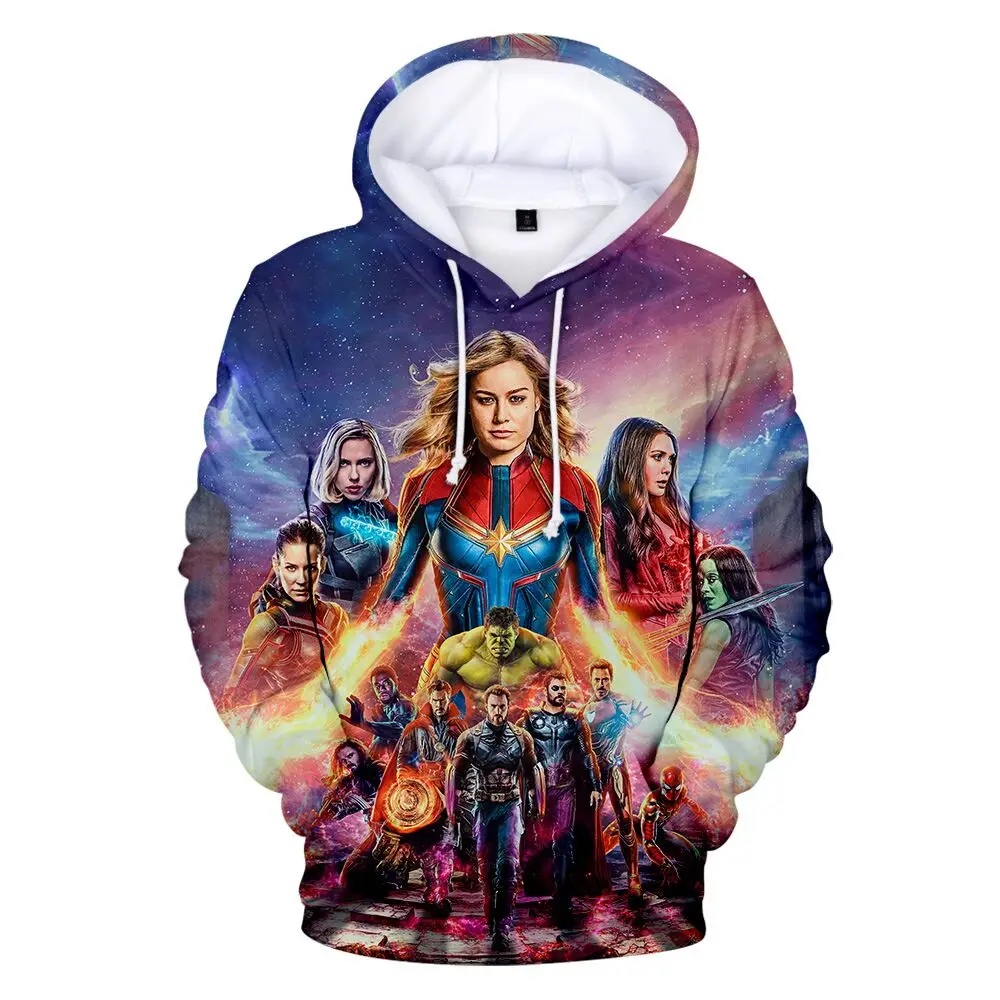 color at picture Мстители 4 эндшпиль Косплэй Quantum области костюмы толстовка Марвел Капитан Hooded Tech супергерой Железный Детский свитер - Цвет: color at picture