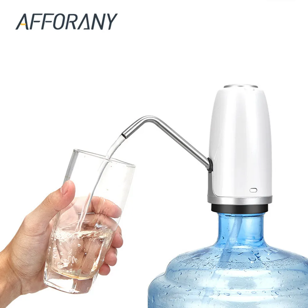 Диспенсер для бутылок с водой беспроводной USB Перезаряжаемый Электрический
