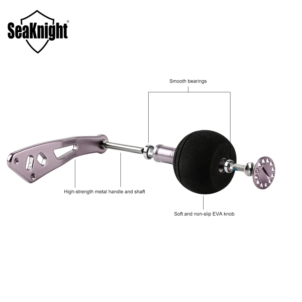 SeaKnight металлическая Рыболовная катушка рокер Одиночная ручка EVA только для