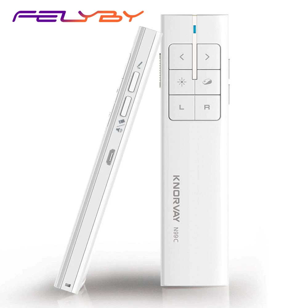 FELYBY N99C беспроводной ведущий с воздушной мышью 2 4 ГГц перезаряжаемая PPT