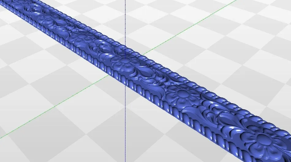 

Meandr_44 for cnc relief artcam file format STL model