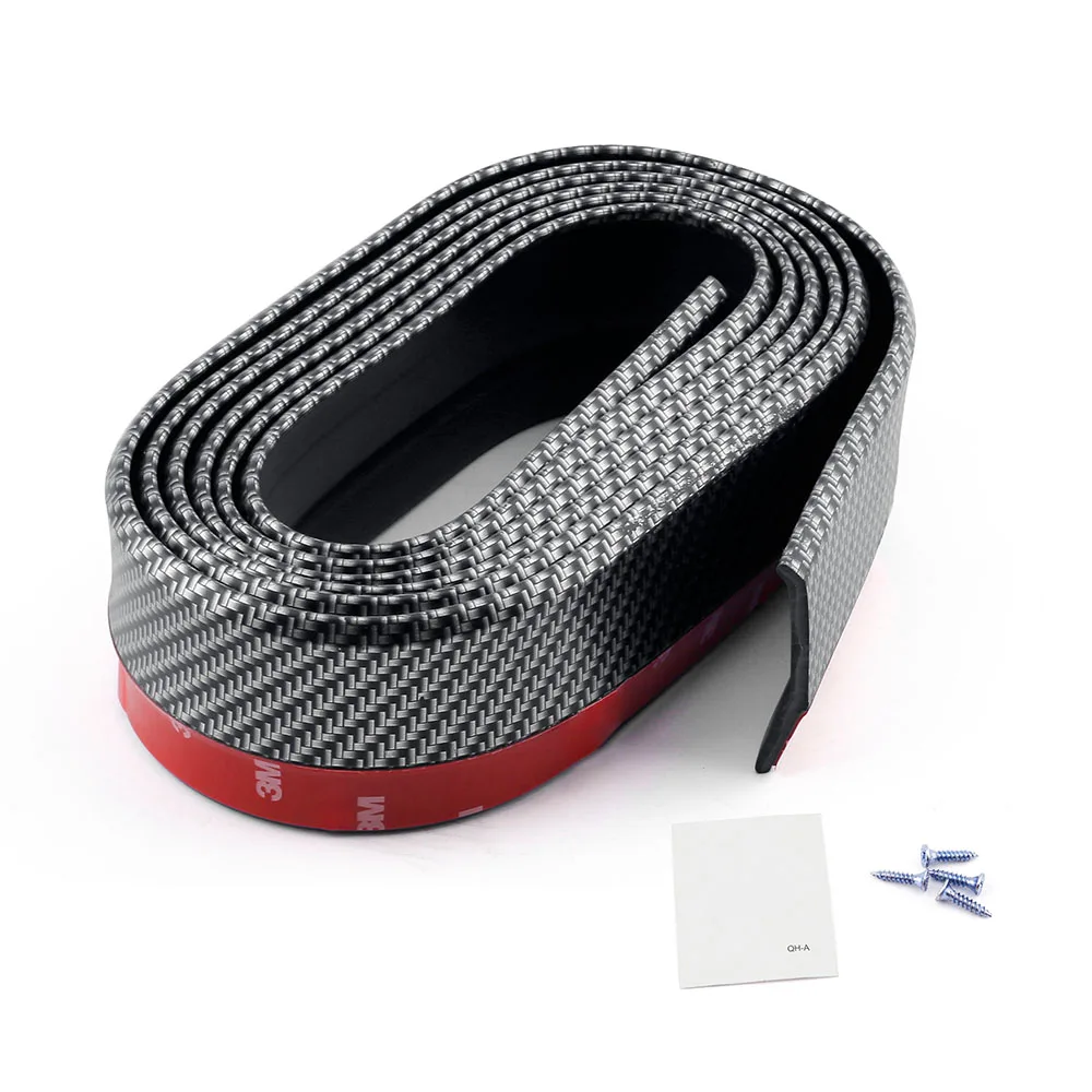 CNSPEED мягкая резиновая накладка на передний бампер для автомобиля ширина 50 мм