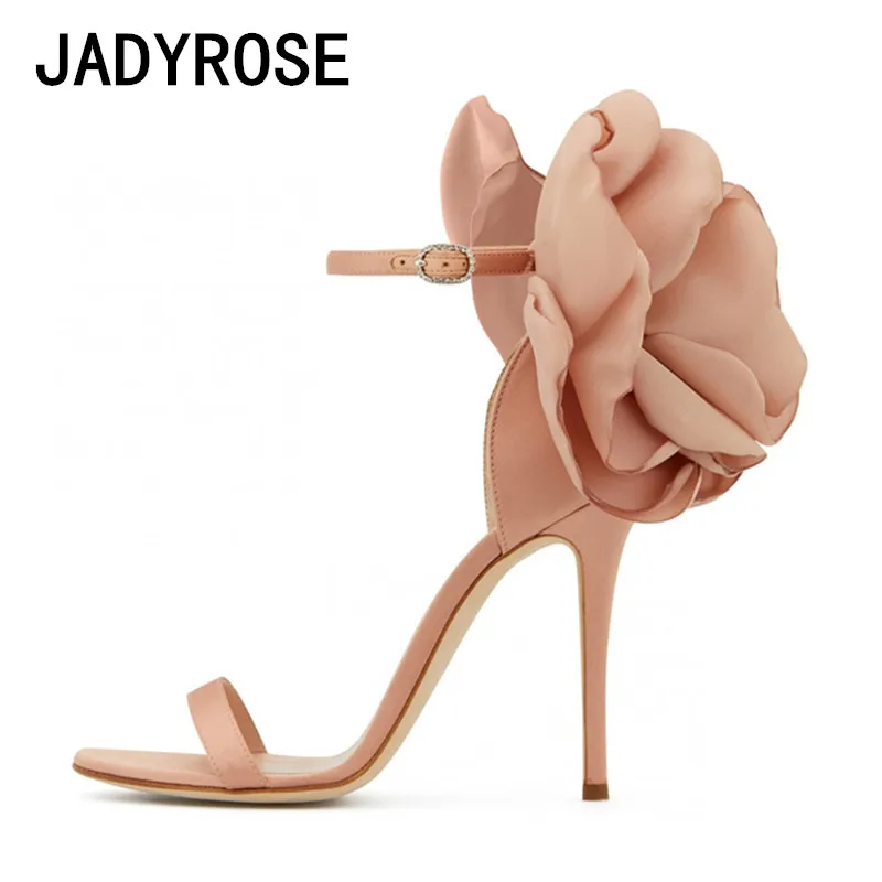 Женские шелковые сандалии гладиаторы с ремешком на щиколотке черные летние