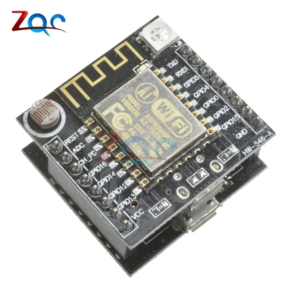 ESP8266 серийный WIFI Witty cloud Development Board ESP 12F Модуль MINI nodemcu для Arduino|nodemcu esp-12f|nodemcu mininodemcu
