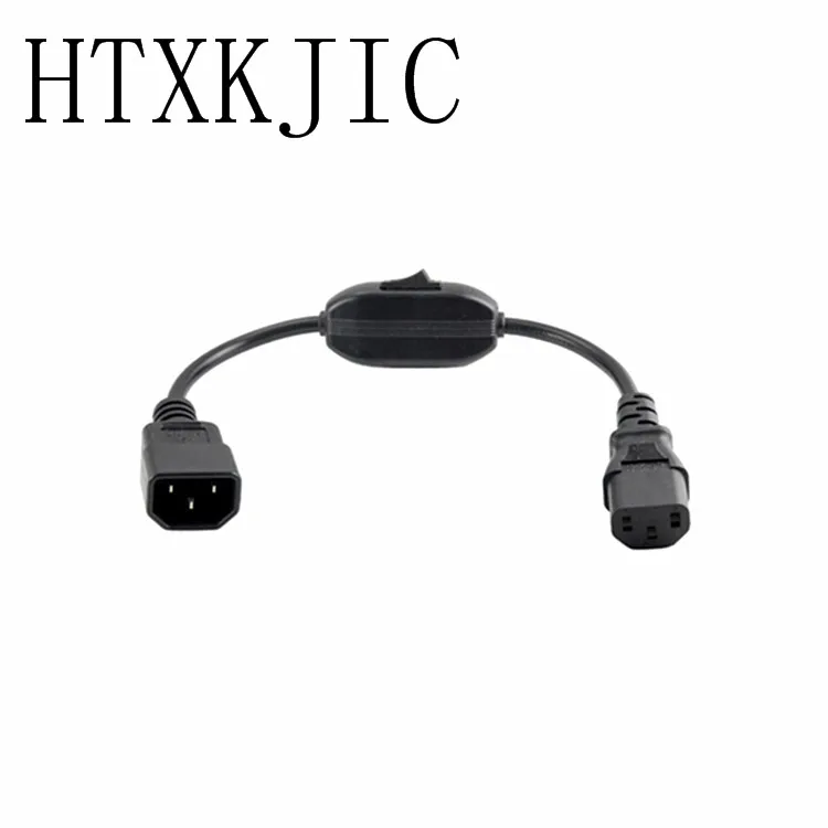 C14-C13 удлинитель питания IEC 320 C13 мама к C14 папа с 10 А выключателем | Компьютеры и офис
