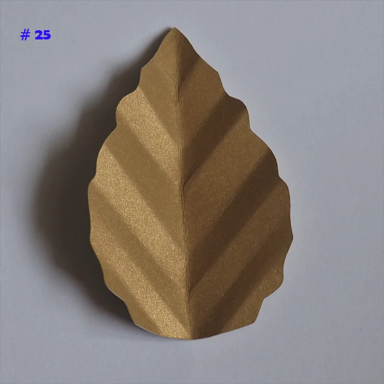 No 25 Искусственные цветы оставьте Fleurs Artificielles фон матч листья гигантские бумажные листья Свадебная вечеринка Декор Baby Shower детская - Цвет: No 25