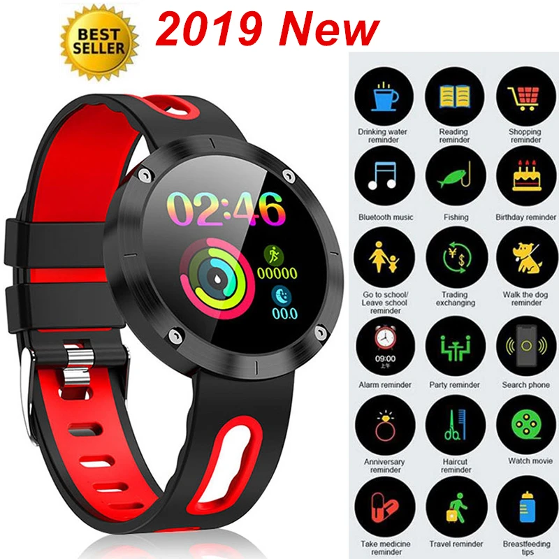 Спортивные умные часы мужские и женские Bluetooth водостойкие спортивные