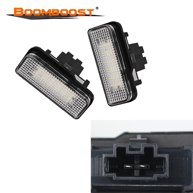 2 шт. без ошибок светодиодный светильник 12В 18SMD номерного знака для вагона/Benz W219