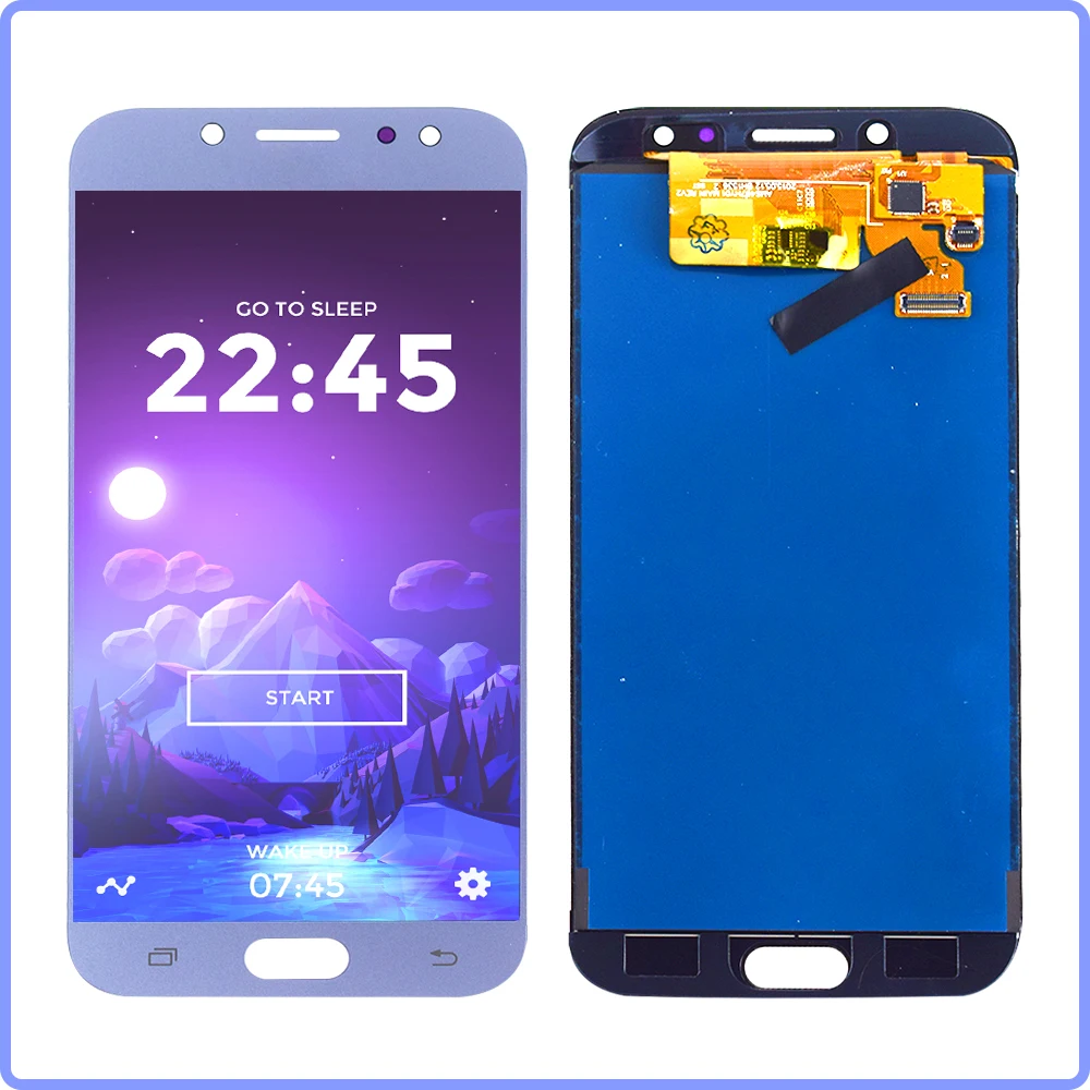 J730 ЖК дисплей для Samsung Galaxy J7 Pro 2017 сенсорный экран дигитайзер сенсор в сборе J730F