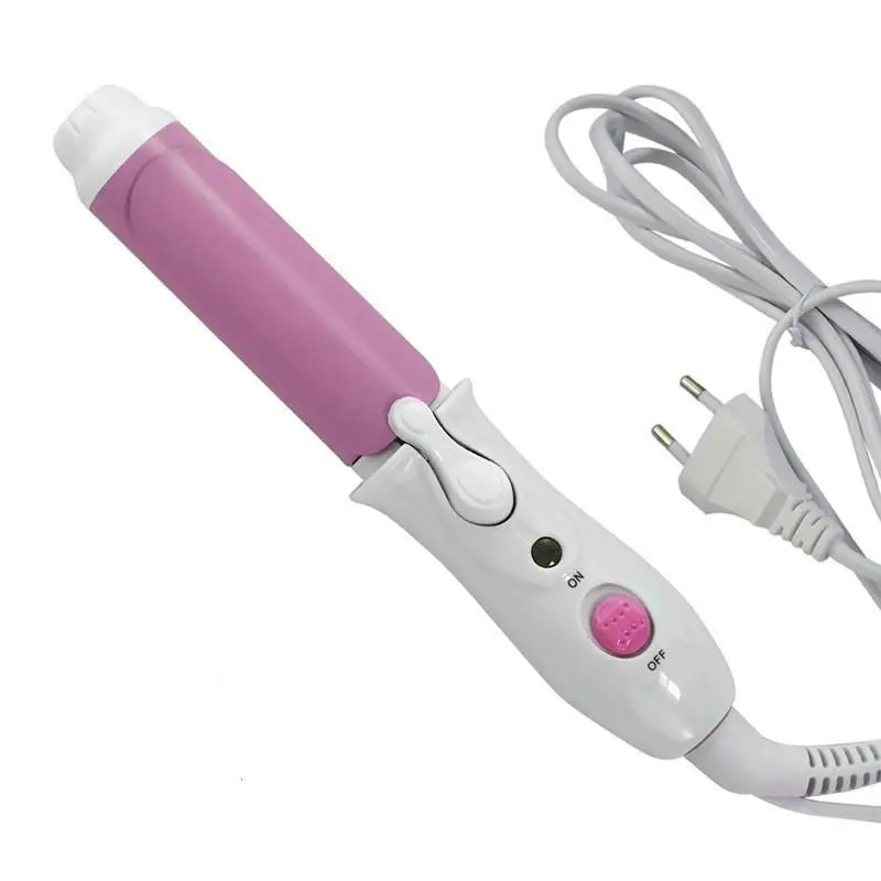 Мини выпрямитель для волос утюжки прямые волосы ролик клип челка бигуди завивки