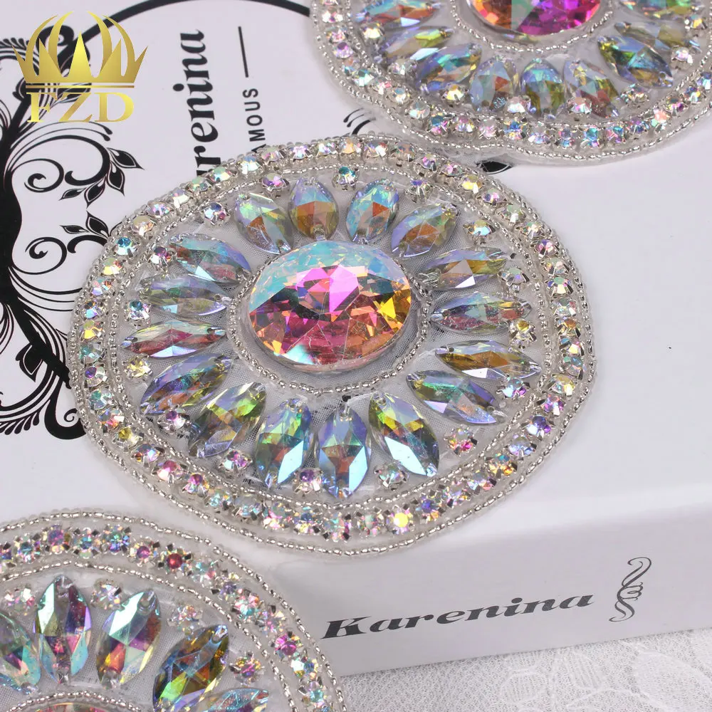 (10 ярдов) оптовая продажа 1 ярд Ирион горячая фиксация камни из бисера и стразы