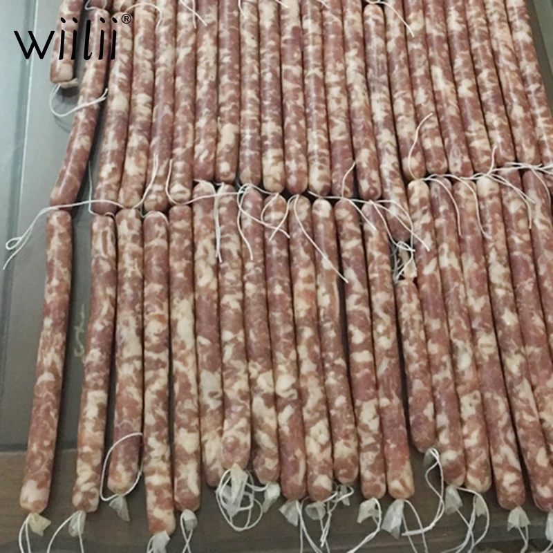 WIILII сухая овечья колбаса корпус Натуральная Овечья крышка хот-дог оболочка
