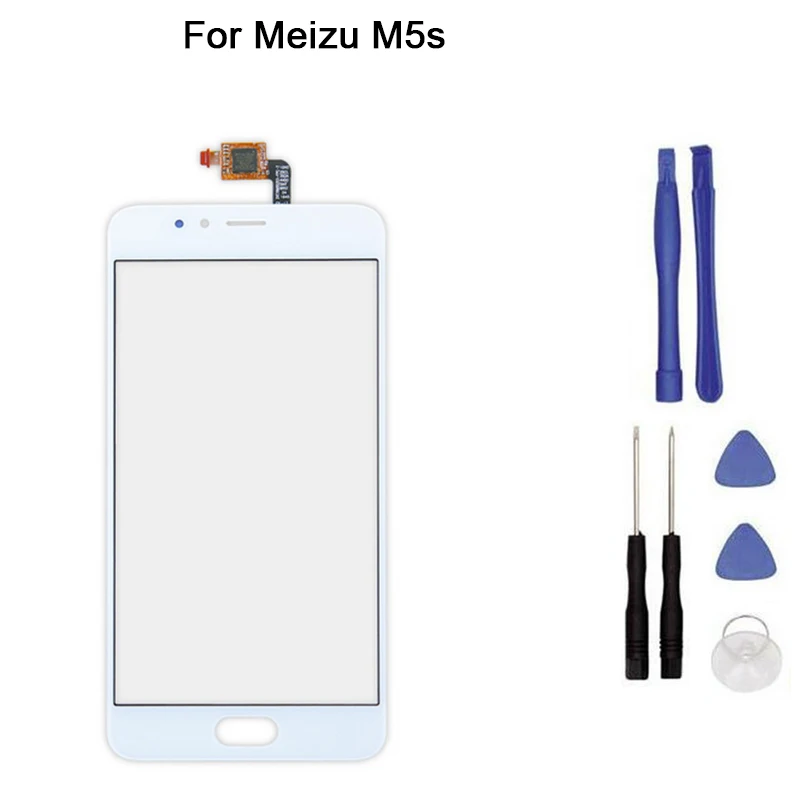 Новый сенсорный экран для Meizu M5s M612Q M612C M612M meilan дигитайзер сенсорного экрана