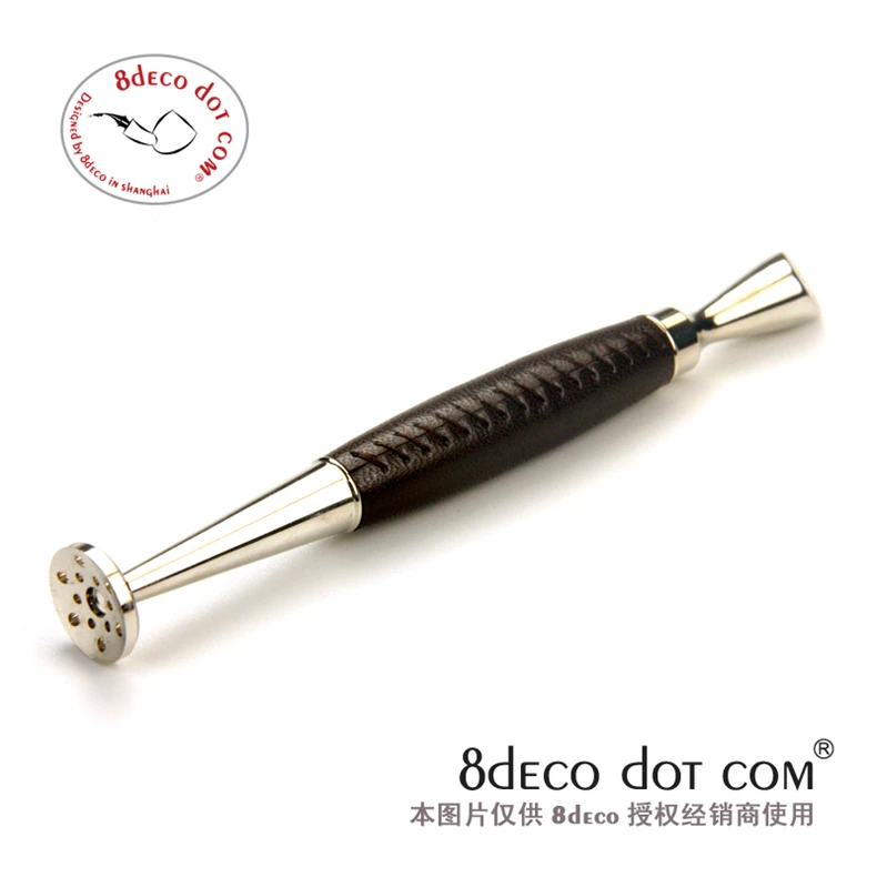 Аксессуары для курения табака черная кожа т477|pipe tool|tobacco pipetobacco pipe tamper |