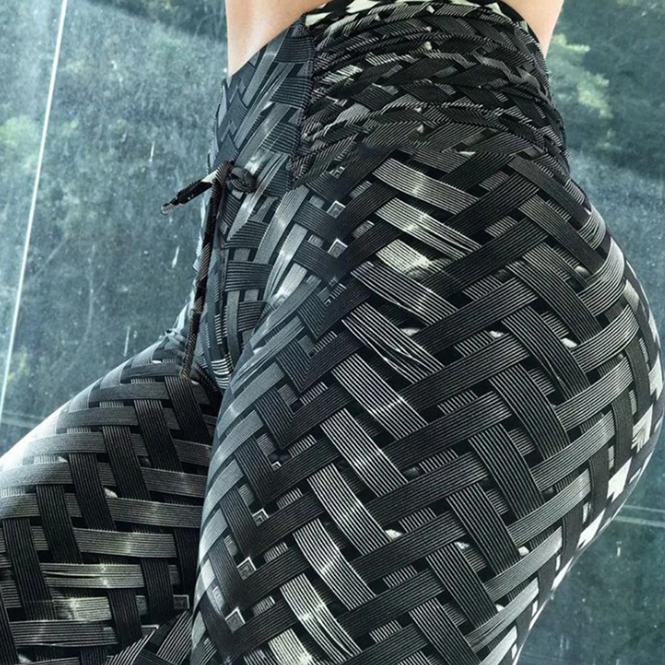 Гимнастические Легинсы 3d печатных Для женщин спортивные тренировочные брюки