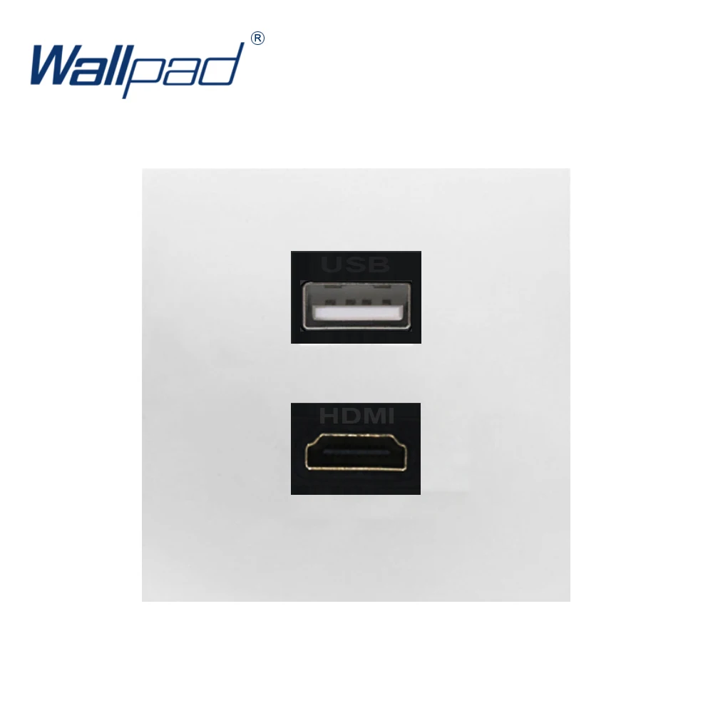 HDMI и USB для передачи данных разъем Функция ключ модуль всего 52*52 мм Wallpad HIDMI