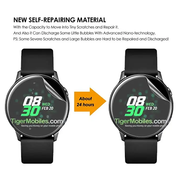 Защитная пленка для экрана Samsung Galaxy Watch Active 10 упаковок 40 мм Противоударная нано