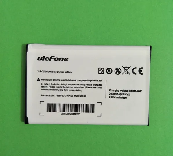 AZK новый высококачественный аккумулятор для Ulefone Be pure мобильный