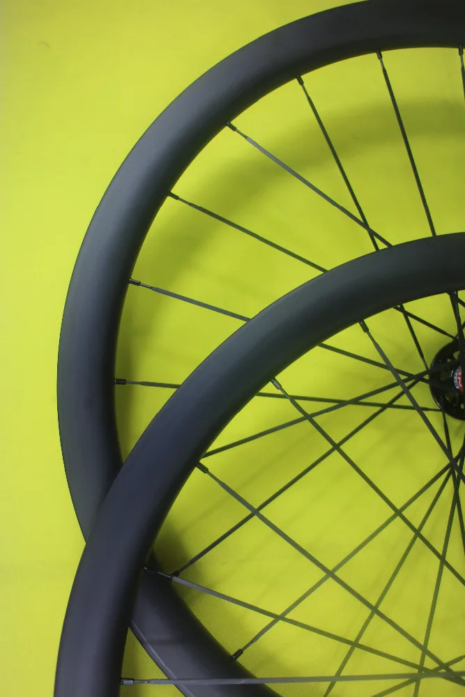 700c 38 мм клинчерная U-образная дорожная дисковая углеродная колесная пара ширина 25