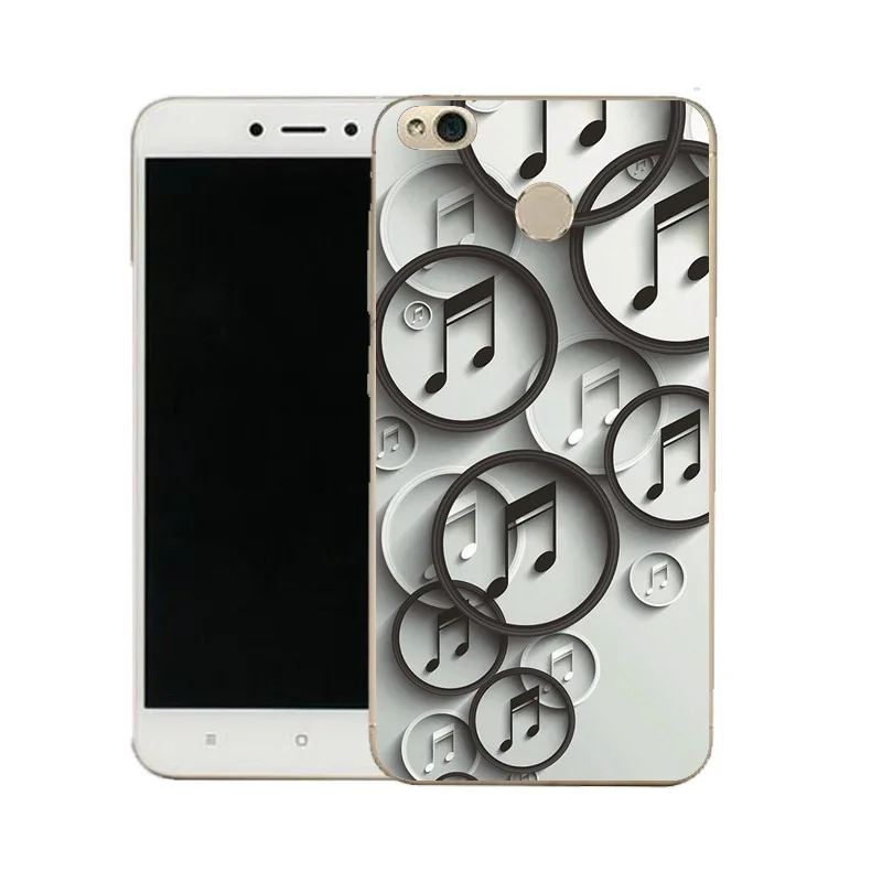QMSWEI Clear Phone Case For Mi 6 5 5s note3 Redmi note4x 4x 3s 5a 4a note5a TPU Soft Minion Music Deer Printed Cover |