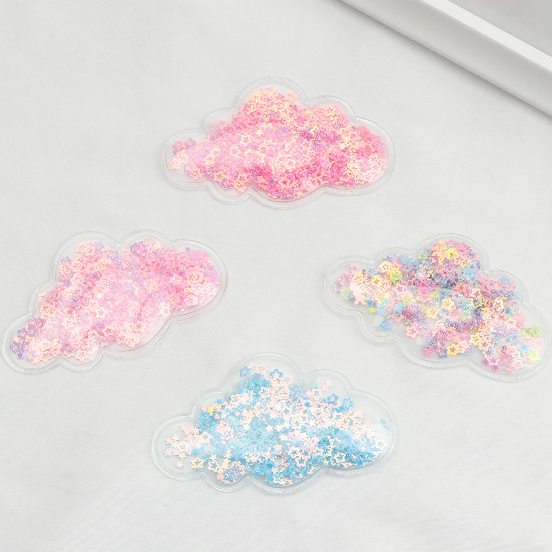 XIMA 7 шт./лот 5 см PU звезда сердце модные аксессуары ручной работы без бантов для