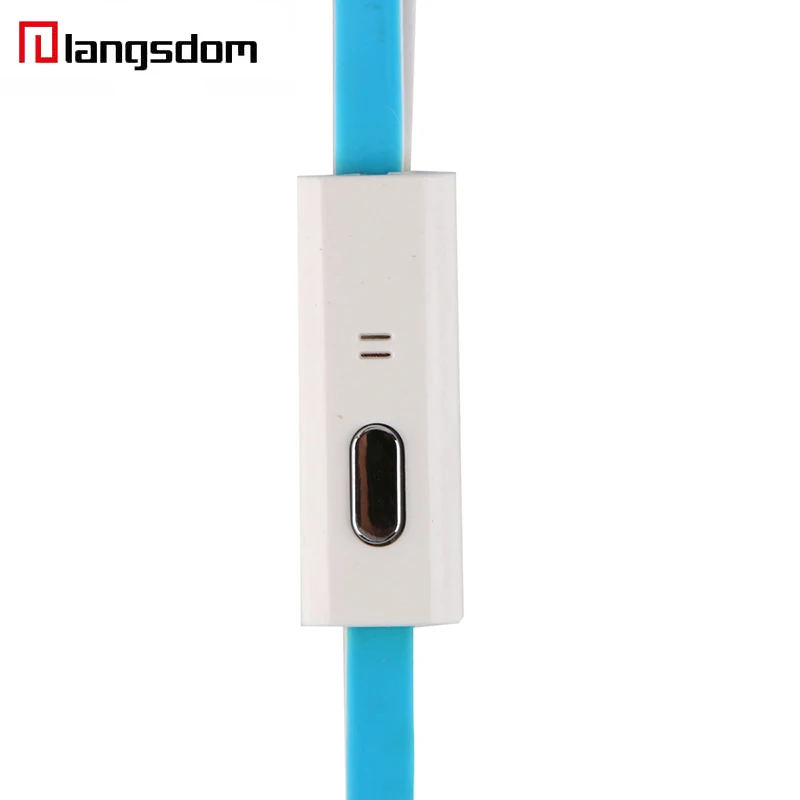 10 шт./лот original langsdom JM21 наушники проводные fone de ouvido 3,5 мм в ухо HiFi гарнитура с глубоким басом с микрофоном для телефона